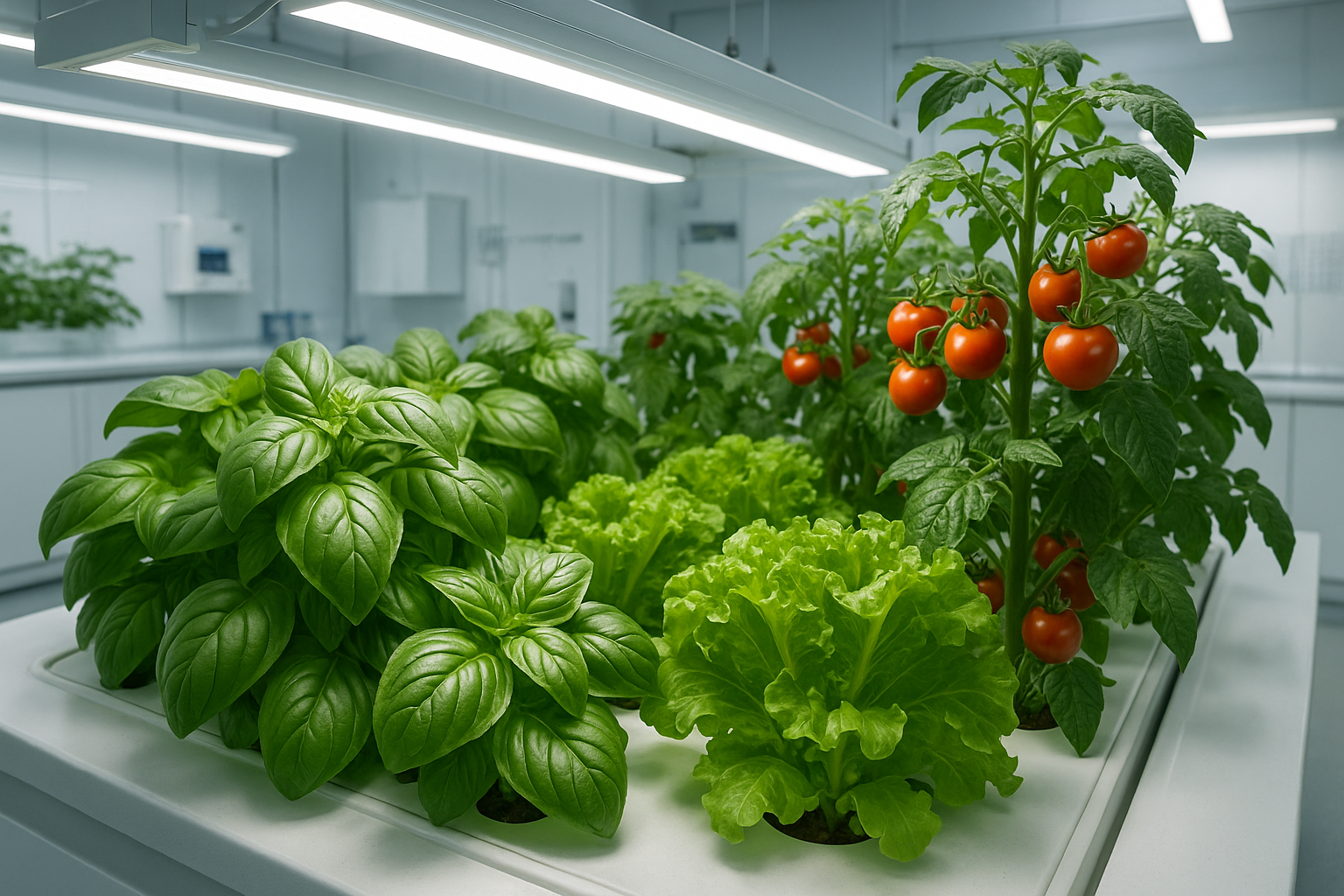 VPD for indoor plants management system with optimal temperature and humidity control for maximizing yields